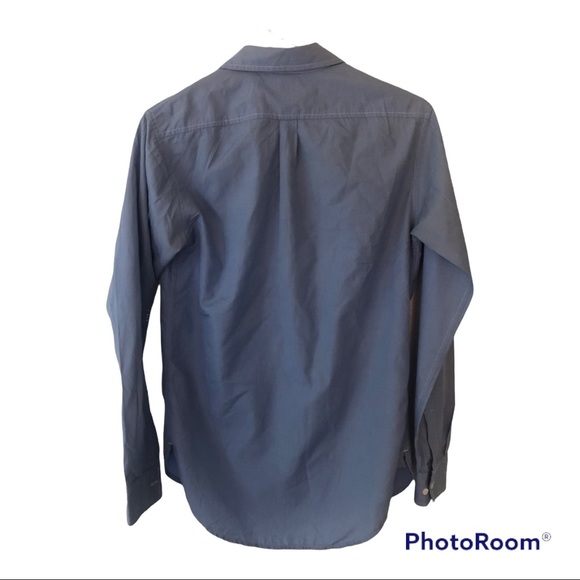 Talula Oxford Boyfriend Fit 100% cotton button down - Picture 2 of 5